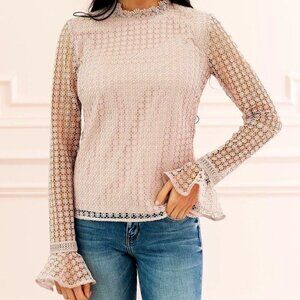 Rachel Parcell Mauve Top